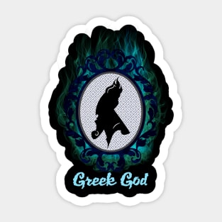 Greek God Sticker